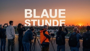 Blaue Stunde auf dem Energieberg Georgswerder  - Sonnenaufgang, Fotowettbewerb und ornithologische Führung in besonderer Morgenstimmung