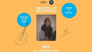 Musik & Stulle - Konzerte mit Geschmack mit Insa