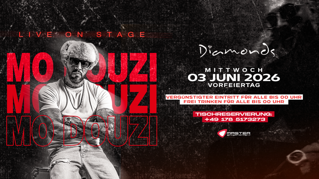 03.06. | MO DOUZI @ CLUB DIAMONDS
