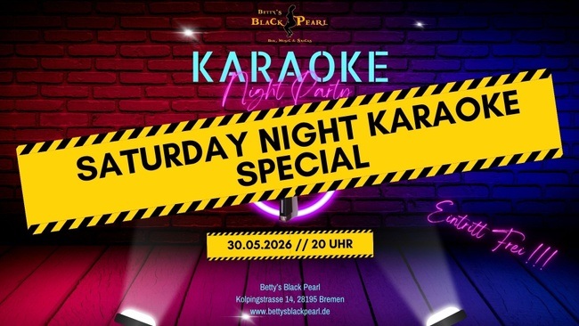 SATURDAY NIGHT KARAOKE SPECIAL
