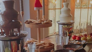 Adventsbrunch mit 2 Schokobrunnen