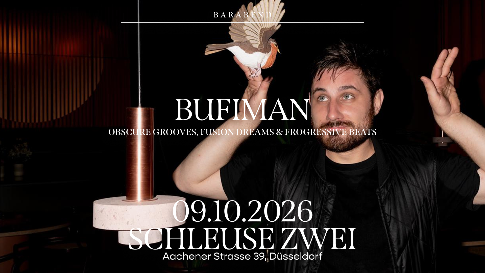 Barabend mit DJ-Set – Bufiman