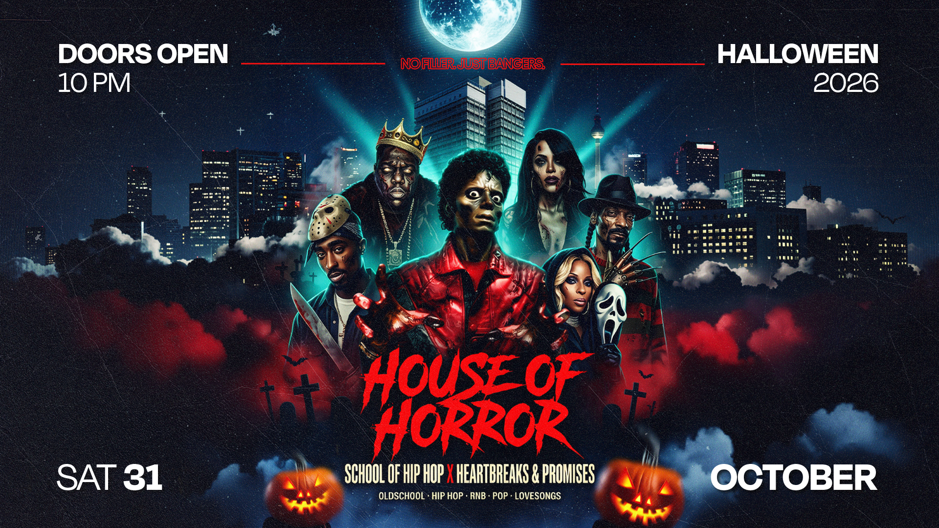 HALLOWEEN – SCHOOL OF HIP HOP X HEARTBREAKS & PROMISES