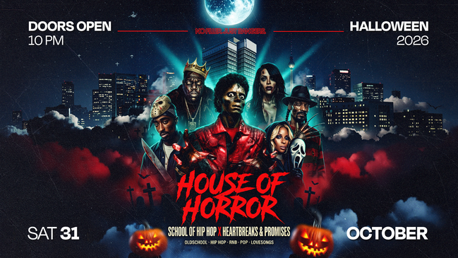 HALLOWEEN – SCHOOL OF HIP HOP X HEARTBREAKS & PROMISES