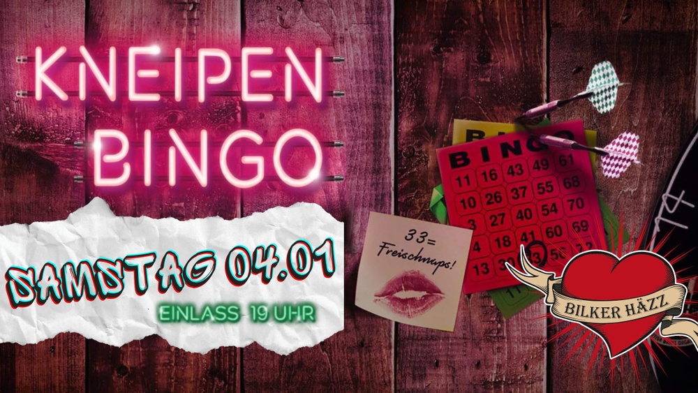 Kneipenbingo im Bilker Häzz