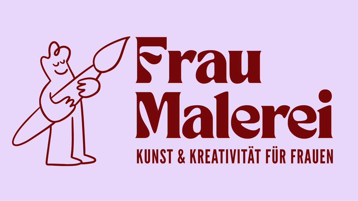 Frau Malerei