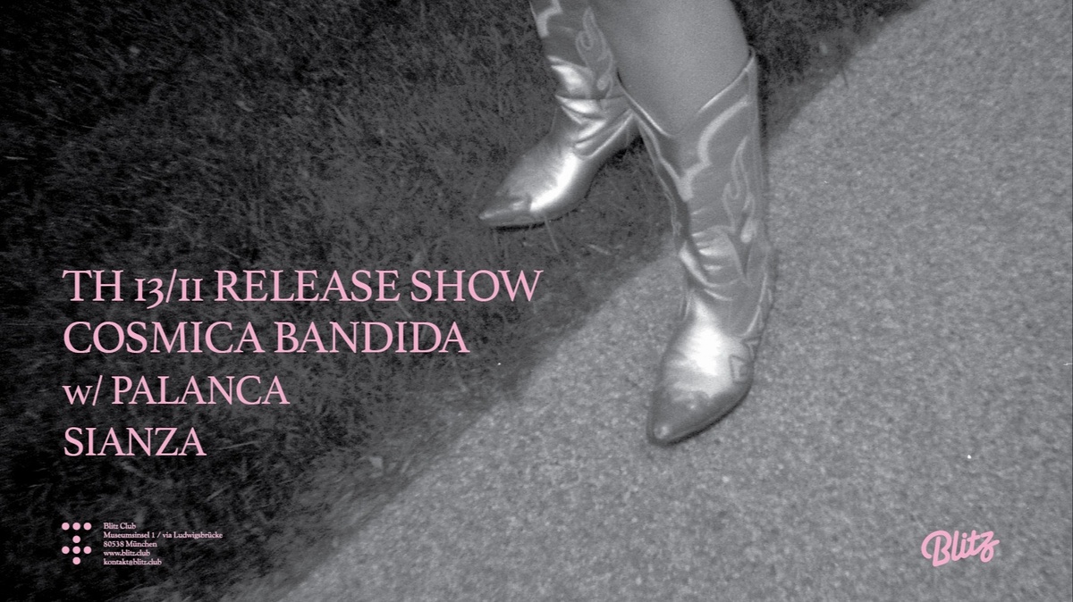Cosmica Bandida Album "Fieras" Release-Show Blitz Club Munich