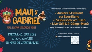 MAUI x Gabriel: BBQ Night am 06.06.2025