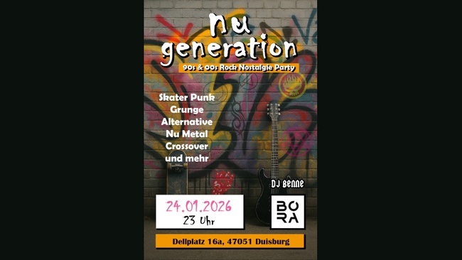 Nu Generation - Die 90s & 00s Rock Nostalgie Party
