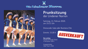 Prunksitzung - Die Lindener Narren