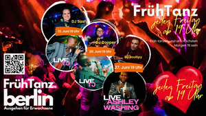 FrühTanz ❤️ am Freitag ab 19 Uhr 💃 Ausgehen für Erwachsene 🕺 Ku’damm AfterWork