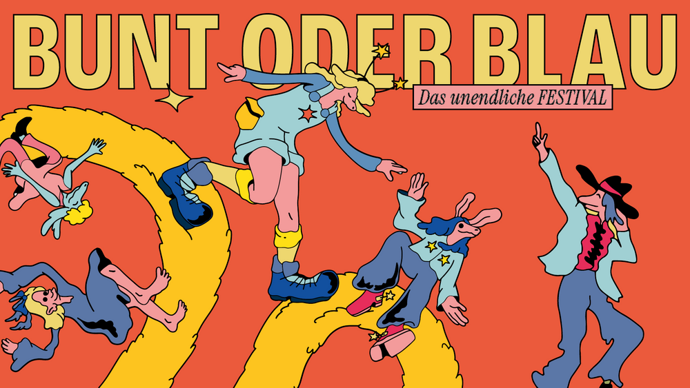 Bunt oder Blau – Das unendliche Festival 2025