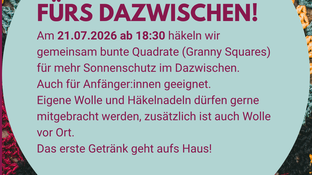 Sonnenschutz Häkeln fürs Dazwischen