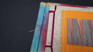 Kunstwerkstatt: Japanische Fadenbindung