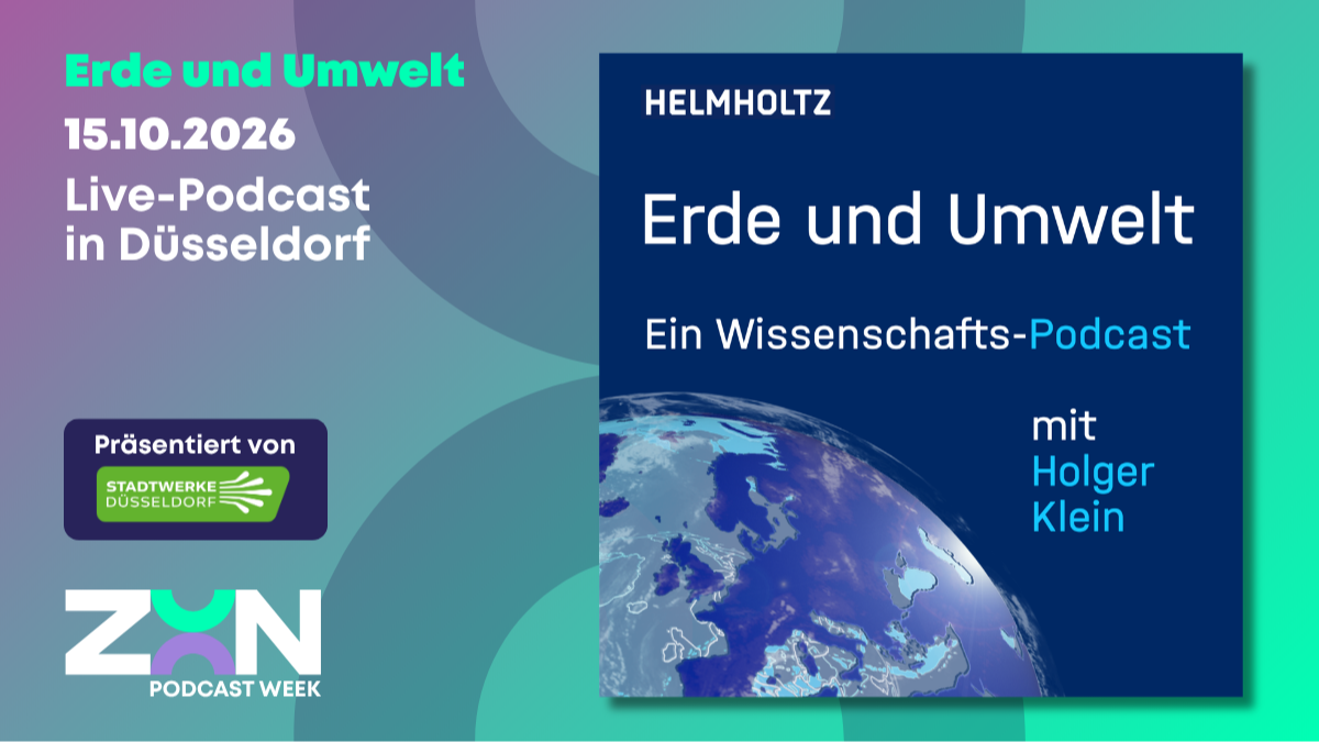 Erde und Umwelt - Live-Podcast - ZOON PODCAST WEEK