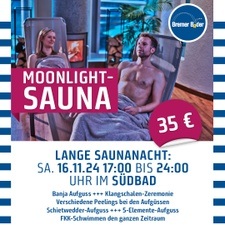 Lange Saunanacht - Moonlight-Sauna