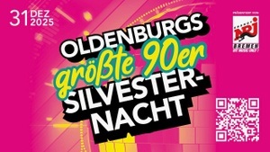 Oldenburgs größte 90er Silvesternacht