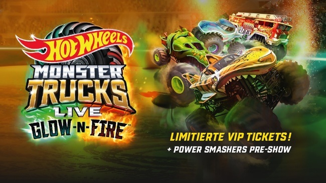 Hot Wheels Monster Trucks Live - Glow-N-Fire