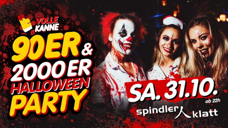 Volle Kanne 90er & 2000er – Halloween Party