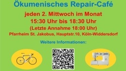 Repaircafe im Pfarrheim St. Jakobus - Widdersdorf