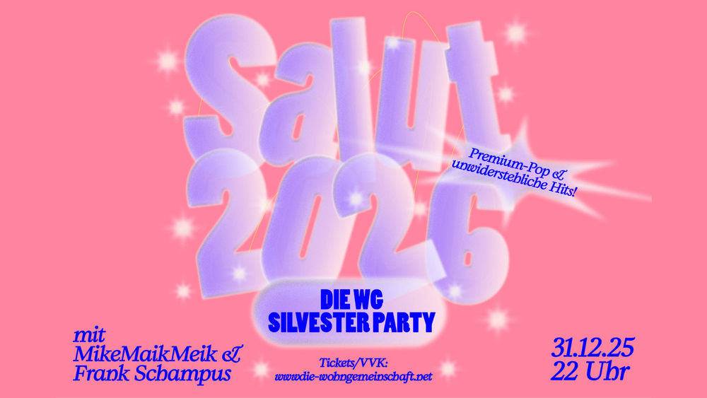 SALUT 2026 | Silvester in der Wohngemeinschaft