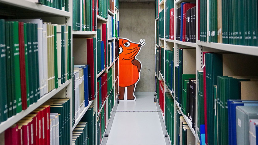 Türen auf mit der Maus in der Deutschen Nationalbibliothek