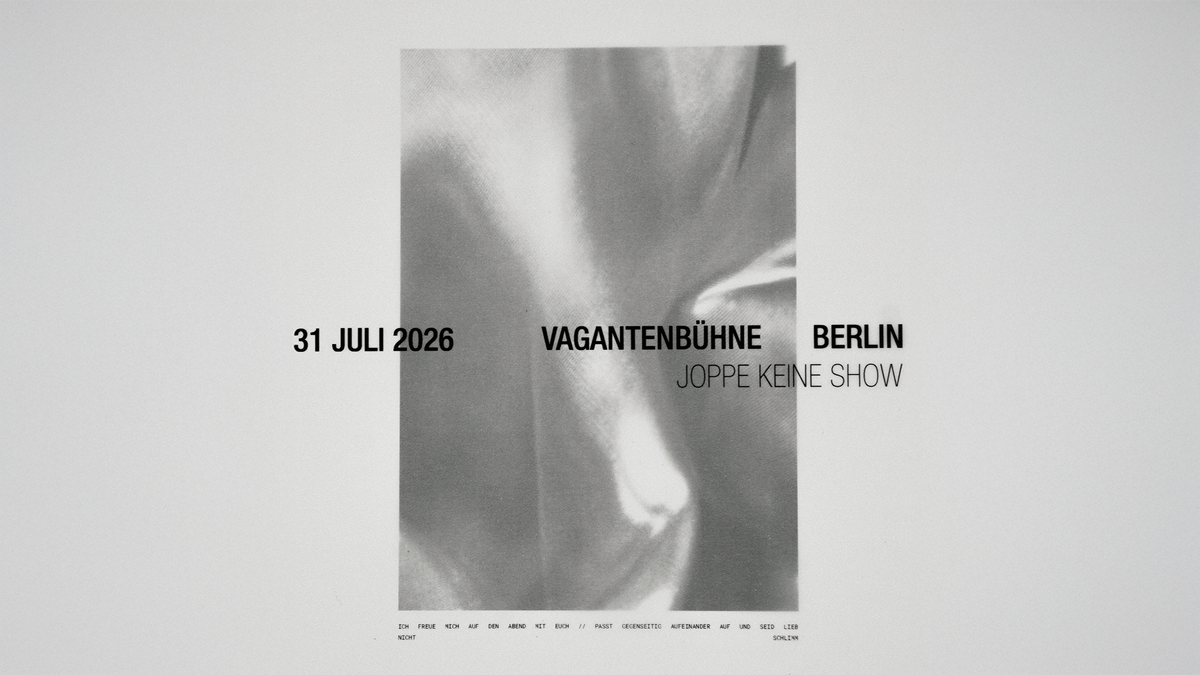 JOPPE LIVE @ Vagantenbühne Berlin