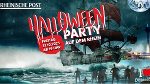Halloween Party 2025 x Rhein, Düsseldorf der Rheinischen Post