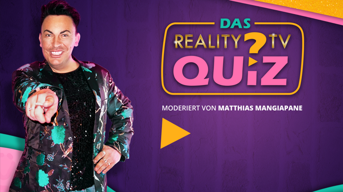 Das Reality TV Quiz - mit Matthias Mangiapane