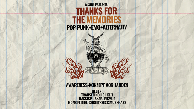 Thanks for the Memories - Party - By Misery