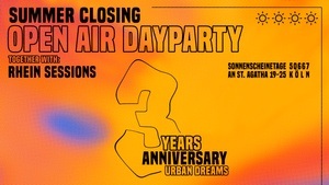 OPEN AIR PARTY - URBAN DREAMS 3 YEARS ANNIVERSARY