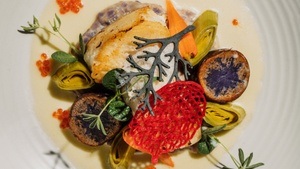 Festliches Dinner an Heiligabend