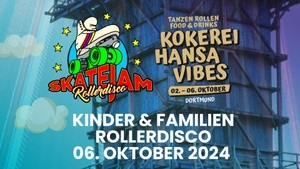 Familien- und Kinderrollerdisco