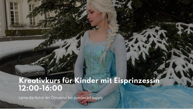 Kreativkurs für Kinder mit Elsa bei puedes