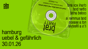 brat party • w/ charli xcx & other brat coded artists • hamburg