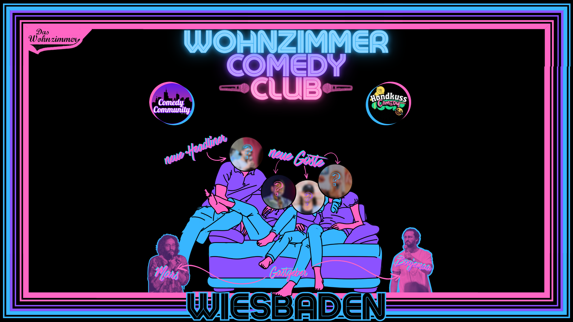WOHNZIMMER COMEDY CLUB | Deutsche Stand-Up Comedy in Wiesbaden