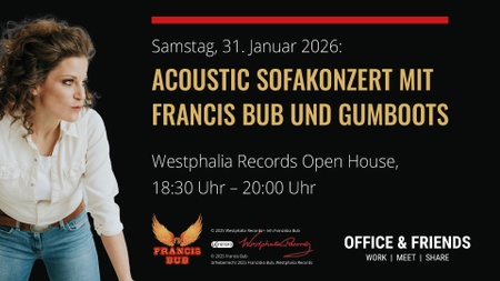 Acoustic Sofakonzert: Gumboots & Francis Bub / Open House by Westphalia Records