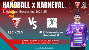 Handball x Karneval | LSC Köln - 3. Handball Bundesliga