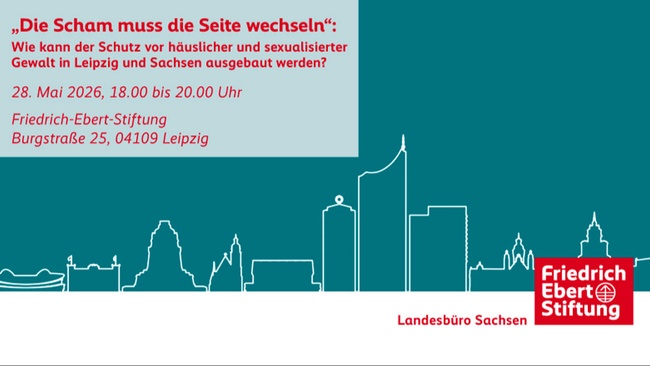 "Die Scham muss die Seite wechseln": Wie kann der Schutz vor häuslicher und sexualisierter Gewalt in Leipzig und Sachsen ausgebaut werden?
