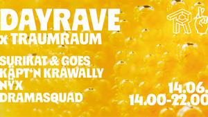 DAY RAVE X TRAUMRAUM | OUTDOOR | TECHNO | Kalif Storch - Erfurt