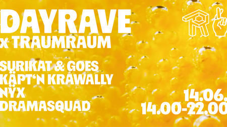 DAY RAVE X TRAUMRAUM | OUTDOOR | TECHNO | Kalif Storch - Erfurt