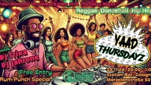 YAAD THURSDAYZ: Throwback Reggae, Dancehall & Hip Hop Vibes