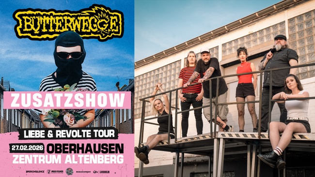 Butterwegge - Liebe & Revolte Tour