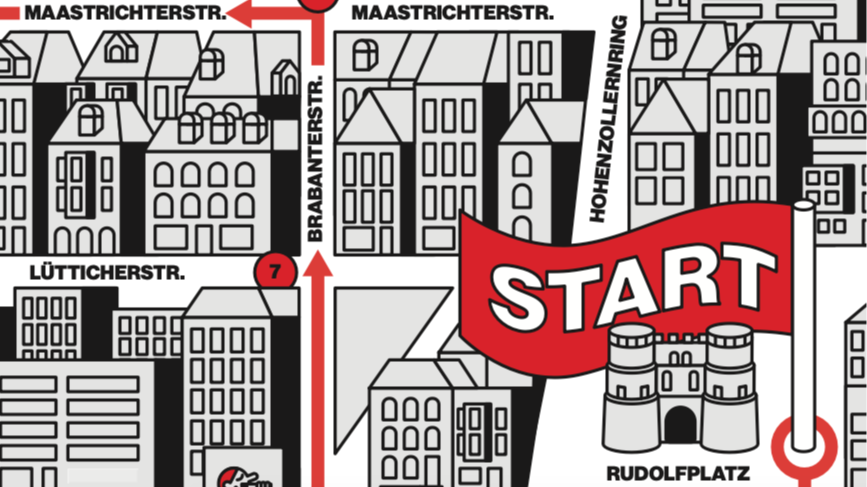 Titelbild der Veranstaltung Stadtrallye Köln