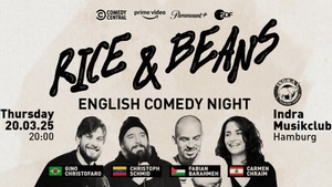 Rice & Beans - English Standup Comedy Night in Hamburg