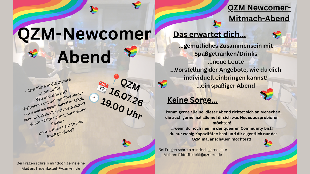 QZM Newcomer-Abend