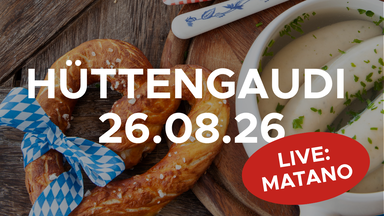 Hüttengaudi mit Live-Musik