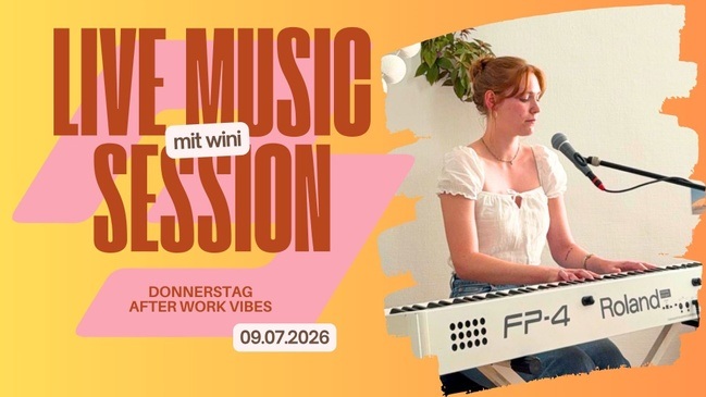 Live Music Session mit wini ✨