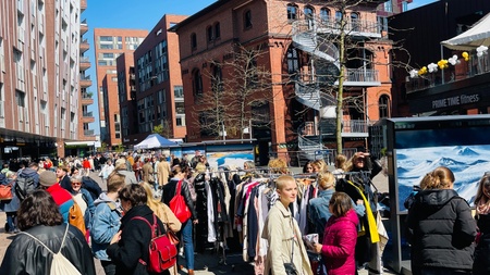 Langschläfer Flohmarkt Überseeboulevard