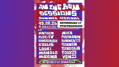 ON THE RUN SESSIONS - Summer Festival Afterparty